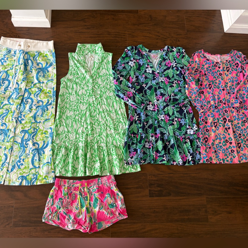 Lot of 5 Lilly Pulitzer size S